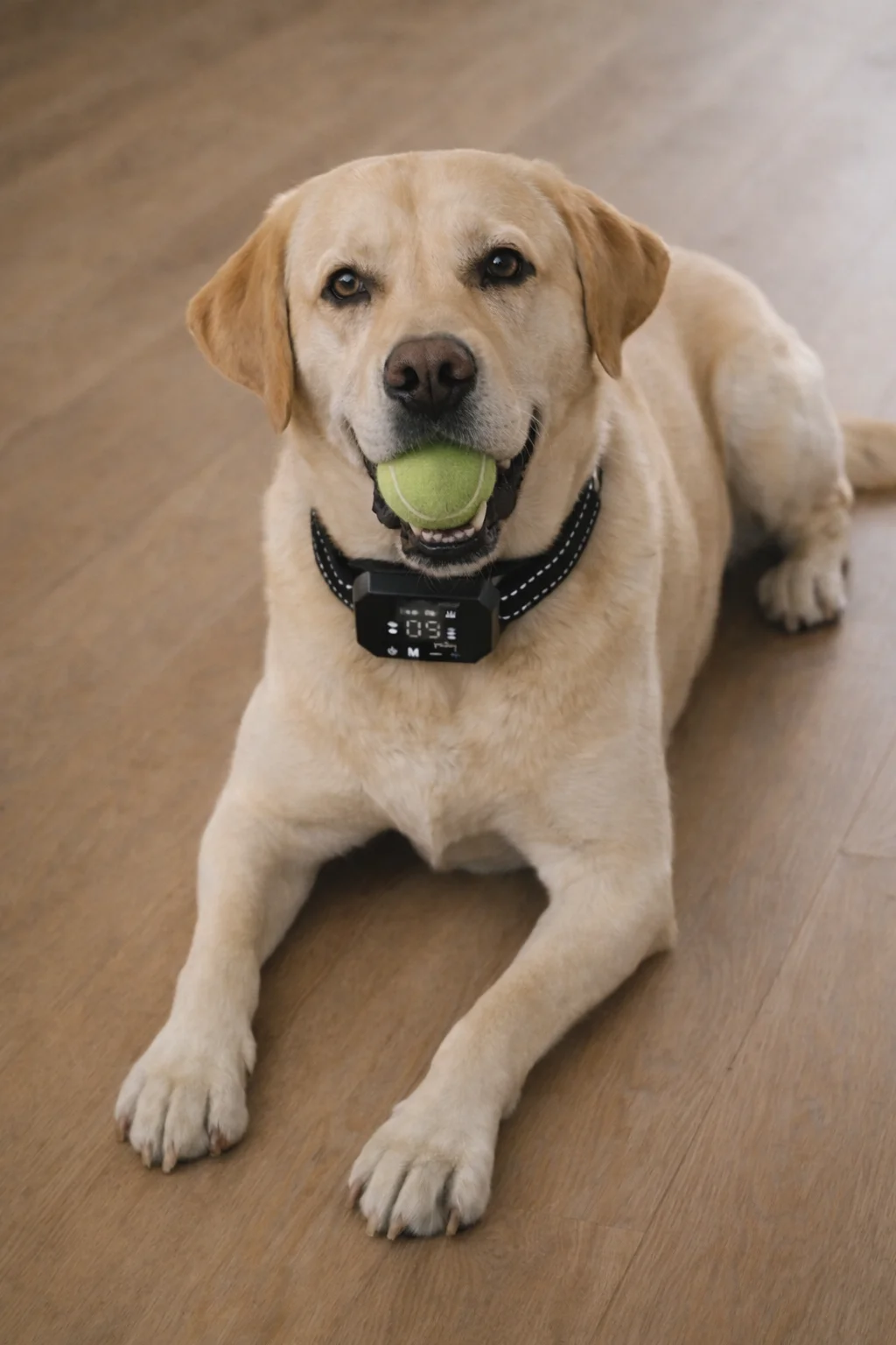 Additional photo: Milo wearing the collar